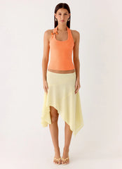 Cladena Top - Apricot