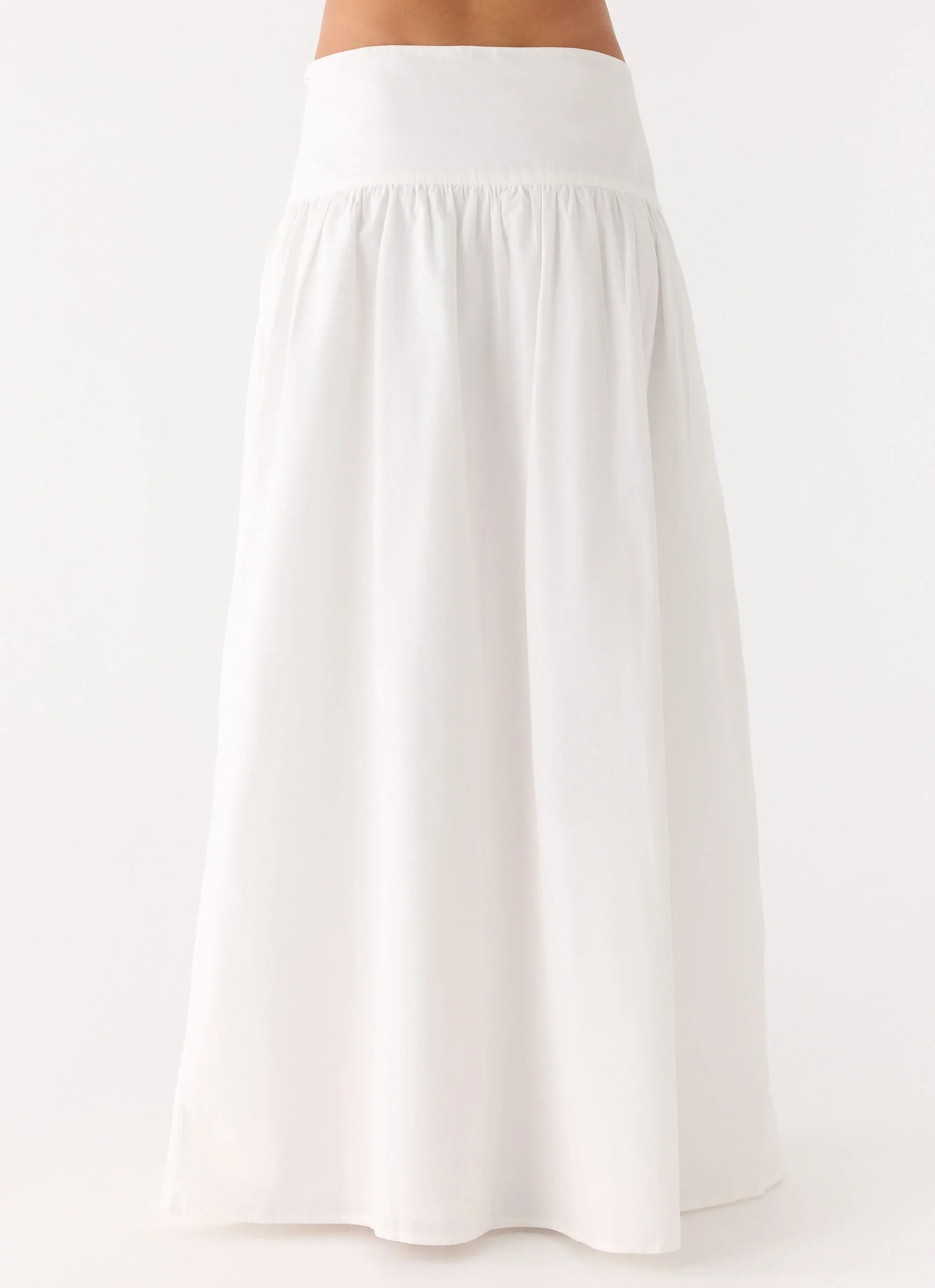 Jayne Maxi Skirt - White